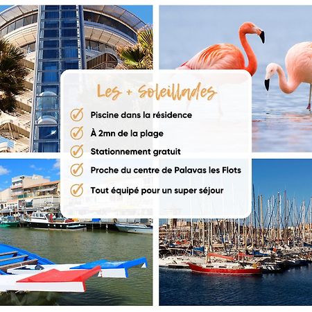 Les Soleillades - Plage, Piscine, Parking! Palavas-les-Flots Exteriör bild